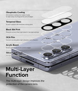 Ringke Samsung Galaxy Z Fold 5 Kamerasuojus lasinen 2-pakkaus
