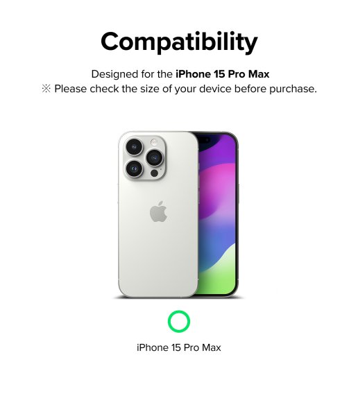 Ringke iPhone 15 Pro Max Kameran suojalasi 2-pack
