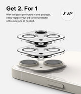 Ringke iPhone 15/iPhone 15 Plus kamerasuojalasi 2 kpl