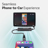 Ottocast Mirror Touch langaton CarPlay/Android Auto -adapteri näytön peilauksella