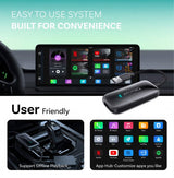 Ottocast Play2Video Ultra Langaton CarPlay/Android Auto-sovitin Kaikki yhdessä