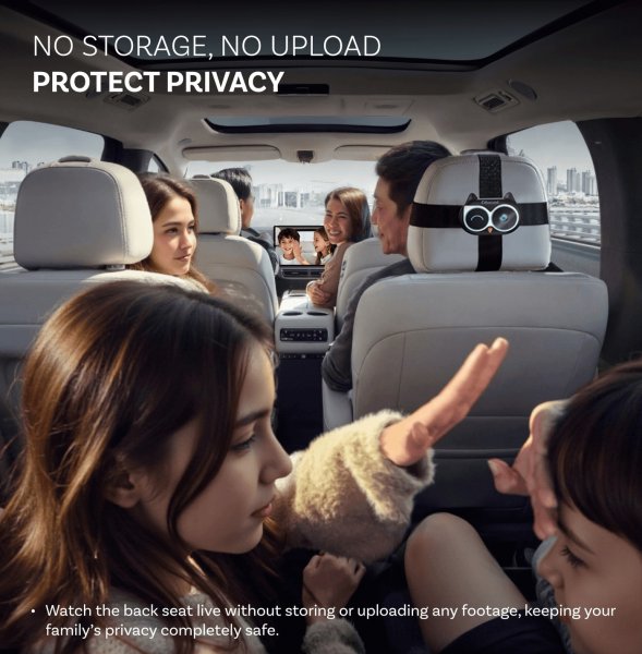 Ottocast Cabin Care Langaton Apple CarPlay -sovitin kameralla