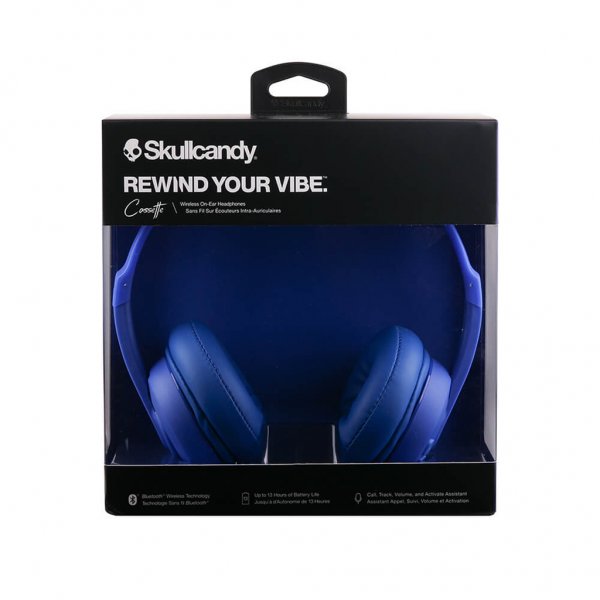Skullcandy Cassette kuulokkeet On-Ear, sininen
