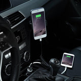Just Mobile Autolaturi Ja Lightning-kaapeli Highway Max Musta Hopea