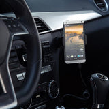 Just Mobile Billaddare USB Highway Max Svart Silver