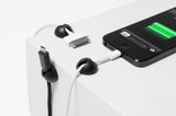 Bluelounge CableDrop Mini Johdonpidikkeet, 9 kpl