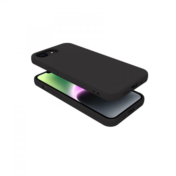 Celly iPhone 16e/17e Suojakuori CROMO Musta