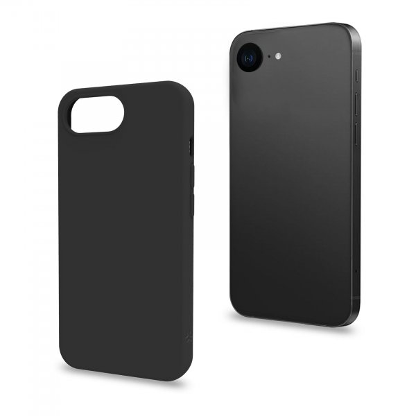 Celly iPhone 16e/17e Suojakuori CROMO Musta