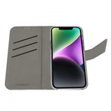 Celly iPhone 16e/17e -suojakotelo, Wally Wallet Case, musta