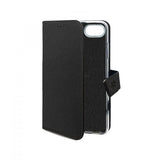 Celly iPhone 16e/17e -suojakotelo, Wally Wallet Case, musta