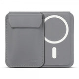 Ringke Korttikotelo Stand Wallet Magnetic MagSafe Light Gray