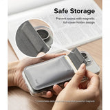 Ringke Korttikotelo Stand Wallet Magnetic MagSafe Light Gray