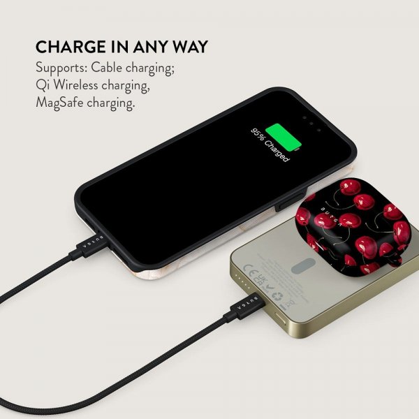 Burga Powerbank MagSafe 5000 mAh Cherrybomb Gold
