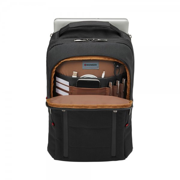 Wenger City Traveler Carry-On 16" kannettavan tietokoneen reppu, musta