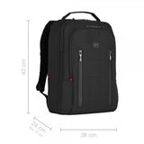 Wenger City Traveler Carry-On 16" kannettavan tietokoneen reppu, musta