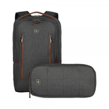 Wenger City Upgrade 16" kannettavan tietokoneen reppu, harmaa
