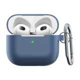 KeyBudz PodSkinz Elevate Series Airpod 3 Silikonikuori Sininen
