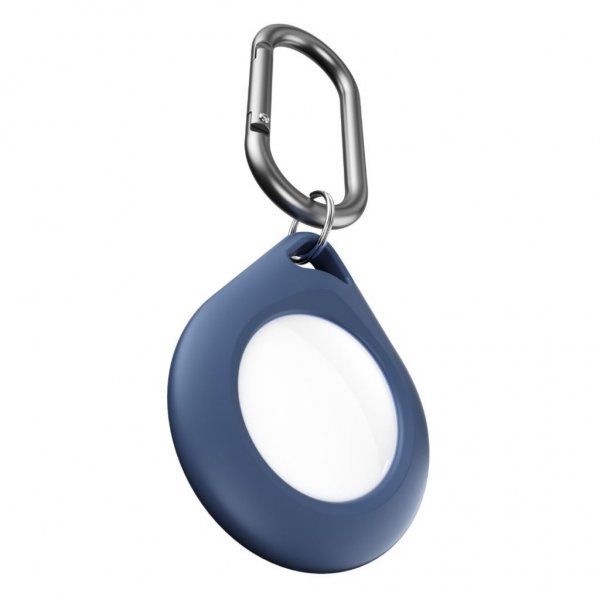 KeyBudz AirTag -suojakotelo Secure Dock 4-pakkaus, sininen