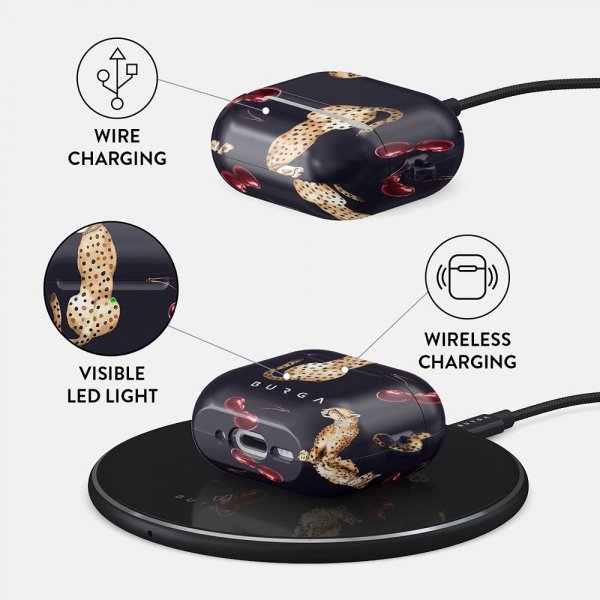 Burga AirPods 4 -kuoret – Cougar