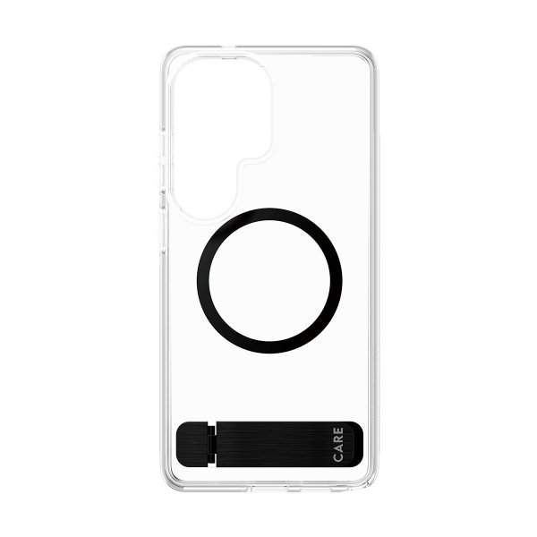 CARE by PanzerGlass Samsung Galaxy S26 Ultra -suojakuori jalustalla MagSafe Läpinäkyvä