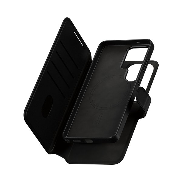 CARE by PanzerGlass Samsung Galaxy S26 Ultra Kotelo Tango Two-in-One Wallet MagSafe Musta