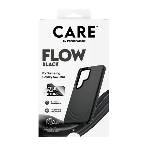 CARE by PanzerGlass Samsung Galaxy S26 Ultra Kuori Flow MagSafe Musta