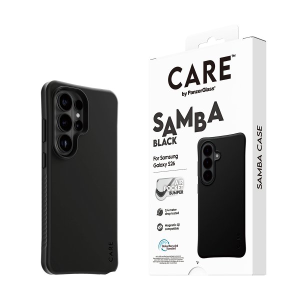 CARE by PanzerGlass Samsung Galaxy S26 Ultra Kuori Samba MagSafe Musta