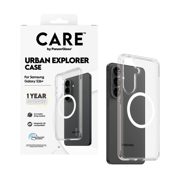 CARE by PanzerGlass Samsung Galaxy S26 Plus Urban Explorer MagSafe Transparent kuori