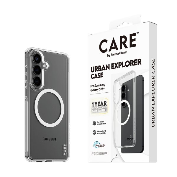 CARE by PanzerGlass Samsung Galaxy S26 Plus Urban Explorer MagSafe Transparent kuori