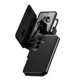 CARE by PanzerGlass Samsung Galaxy S26 -kotelo Tango Two-in-One Wallet MagSafe Musta