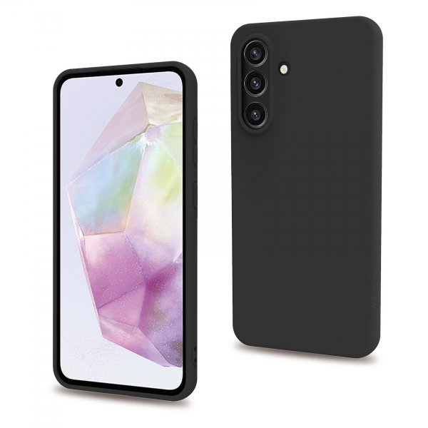 Celly Samsung Galaxy A36 Kuoret CROMO Musta