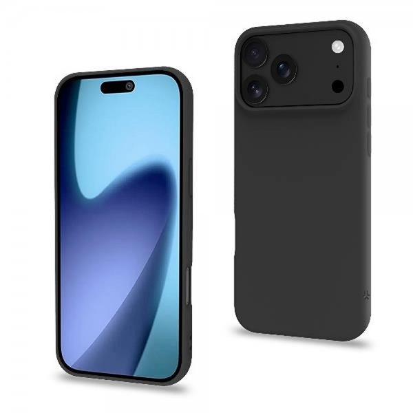 Celly iPhone 17 Pro Max -suojakuori CROMO, musta