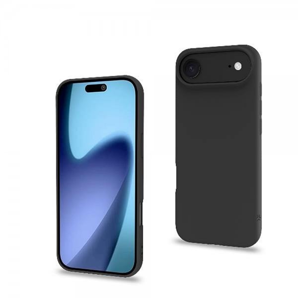 Celly iPhone Air -suojakuori CROMO, musta