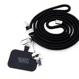 Karl Lagerfeld Crossbody Strap Cord Ikonik Musta