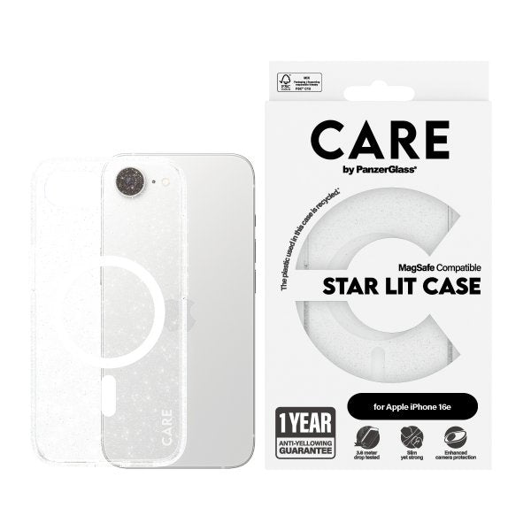 CARE by PanzerGlass iPhone 16e/17e -kuori Urban Combat MagSafe Star Lit
