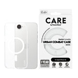 CARE by PanzerGlass iPhone 16e/17e Urban Combat MagSafe -suojakuori, valkoinen