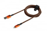 Xtorm Xtreme USB-A–Lightning-kaapeli 1,5 m musta/oranssi