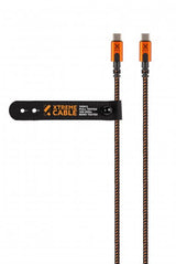 Xtorm Xtreme USB-C–USB-C PD -kaapeli 1,5 m musta/oranssi