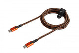 Xtorm Xtreme USB-C–USB-C PD -kaapeli 1,5 m musta/oranssi