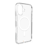 Puro iPhone 16 Plus -suojakuori Impact Clear D3O MagSafe Läpinäkyvä