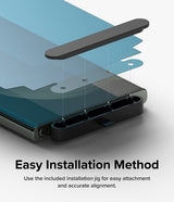 Ringke Samsung Galaxy S23 Ultra -näytönsuoja Dual Easy Film 2-pakkaus