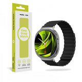 Mobile Origin Samsung Galaxy Watch 8 40/44mm/Classic 46mm ranneke Easy Strap musta