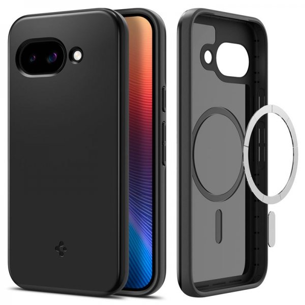 Spigen Google Pixel 9a Kuori Thin Fit MagFit Musta