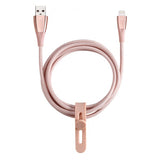 Just Mobile ZinCable USB-A/Lightning 1.5 m ruusukulta