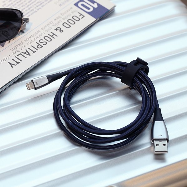 Just Mobile ZinCable USB-A/Lightning 1.5 m ruusukulta