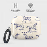 Burga AirPods Pro 3 -kuoret, Derby Race -kuvio