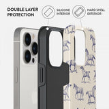 Burga iPhone 13 Pro Suojakuori Tough MagSafe Derby Race