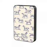 Burga Powerbank MagSafe 5000 mAh Derby Race Metallinharmaa