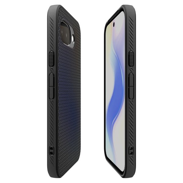 Spigen Google Pixel 10a Kuori Liquid Air Mattamusta