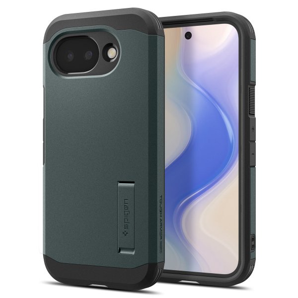 Spigen Google Pixel 10a Kuori Tough Armor MagFit Abyss Green